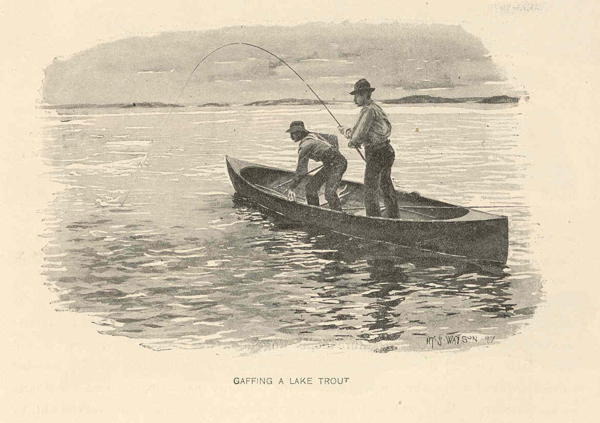 En gaffer og en snørefisker, New York 1897