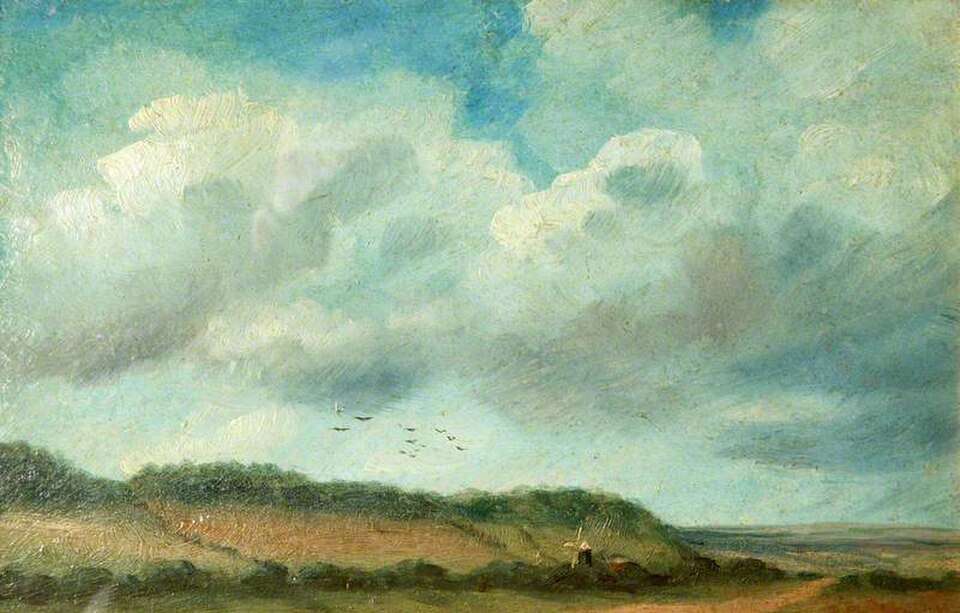 John Constable (1776-1837): A Windy Day. Via Wikimedia Commons